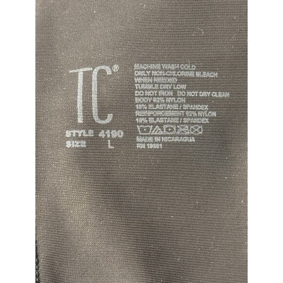 TC No Side-Show Women's Shaping Bodysuit Size L Black Firm Control Whimsygoth - Picture 5 of 7